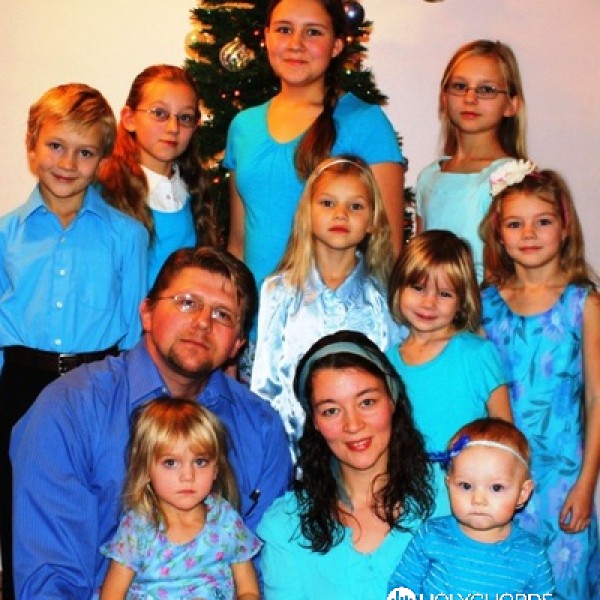 Семья Савченко - И в снег, и в дождь я радуюсь в Иисусе
